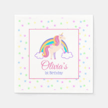 Magische Rainbow Unicorn Geburtstagsparty