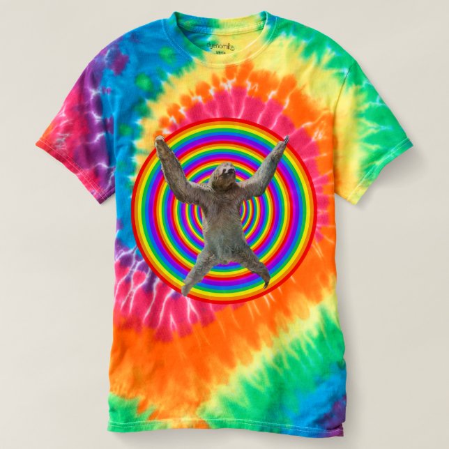 Magische Regenbogen-Trägheit T-Shirt (Design vorne)