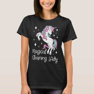 Magische Reinigung Lady Housekeeper House T-Shirt
