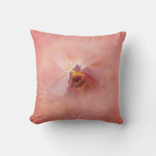 Magische rosa Blume Kissen