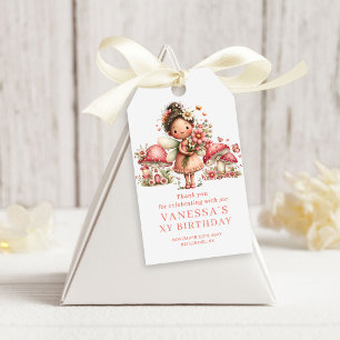 Magische Rosa Fee 8. Geburtstags-Geschenkanhänger Geschenkanhänger
