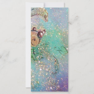 MAGISCHE SCHALTFLÄCHE IN GOLD-GLITZERN