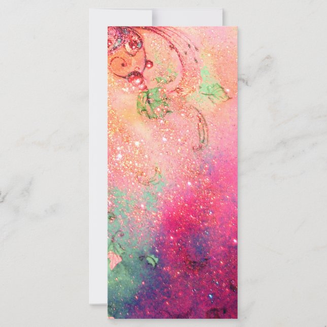 MAGISCHE SCHALTFLÄCHE IN GOLD-GLITZERN (Vorderseite)