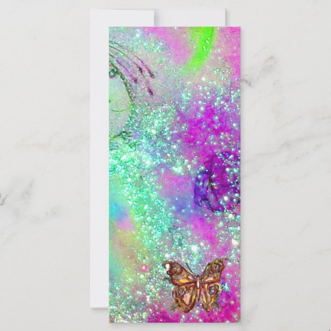 MAGISCHE SCHALTFLÄCHE IN GOLD-GLITZERN (Vorderseite)