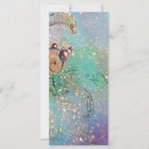 MAGISCHE SCHALTFLÄCHE IN GOLD-GLITZERN