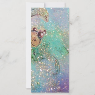 MAGISCHE SCHALTFLÄCHE IN GOLD-GLITZERN