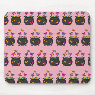 Magische Schmetterlinge aus einem Kessel Mousepad