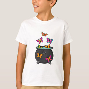 Magische Schmetterlinge aus einem Kessel T-Shirt