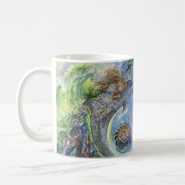 Magische Sitzungs-Tasse Kaffeetasse (Links)
