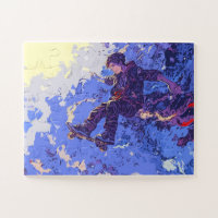 Magische Skateboardfahrt - Skateboarder