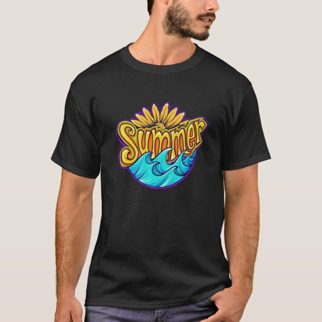 Magische Sommersaison Hallo Sommer Need Vitamin S T-Shirt (Vorderseite)