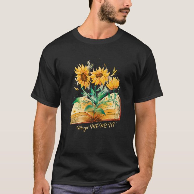 Magische Sonnenblumen T-Shirt (Vorderseite)