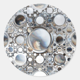 Magische Spiegel Runder Aufkleber