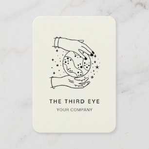 Magische spirituelle Visitenkarte