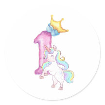 Magische süße Einhorn-Geburtstagsfeier Fantasy-Fei