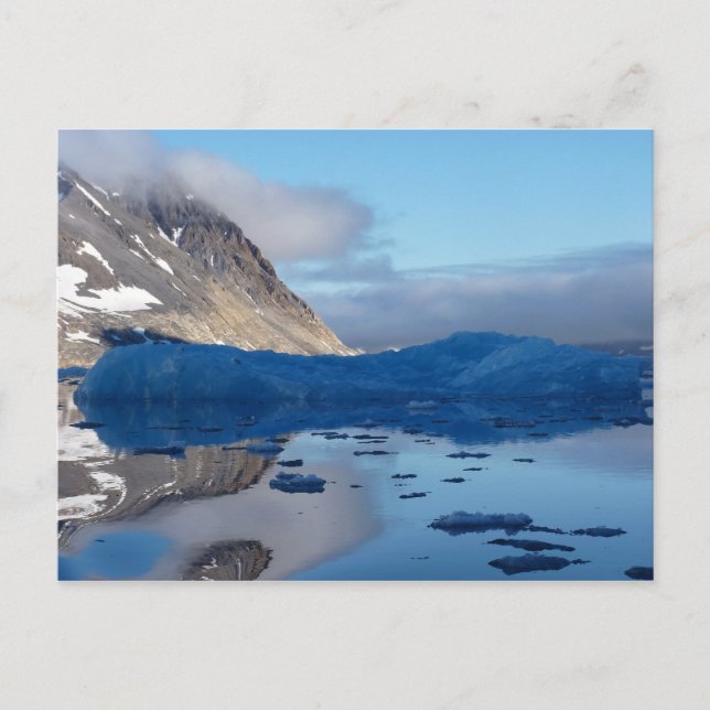 Magische Svalbard Postkarte (Vorderseite)