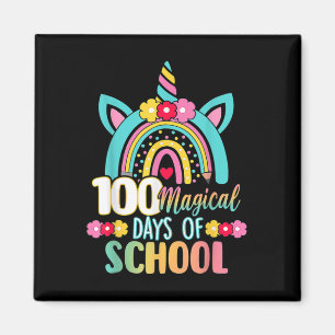 Magische Tage der Unicorn-Regenbogenlehrer Stu Magnet