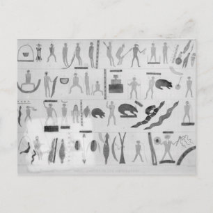 Magische Tänze der Ontonagonen Postkarte