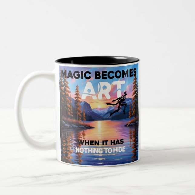 Magische Tasse Kunst (Links)