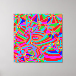 Magische Trance 2 Leinwanddruck