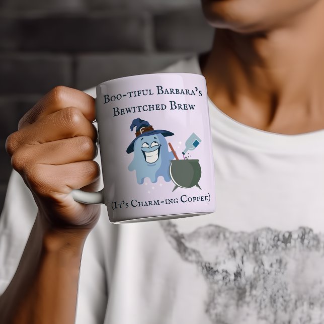 Magische Tränke individuelle Name lustiger Geister Kaffeetasse (Von Creator hochgeladen)
