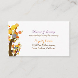 Magische Treppenhochzeit Begleitkarte