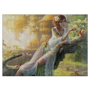 Magische u. mystische Fantasie Schneidebrett