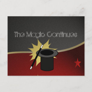 Magische Veranstaltung Mitzvah Empfang Einladung