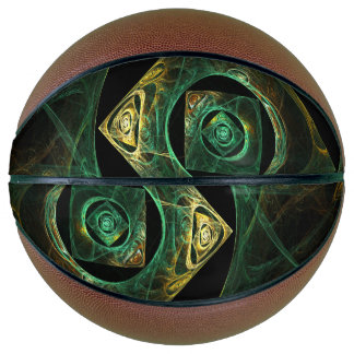 Magische Vibrationen Abstrakt Art Basketball