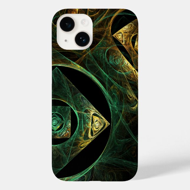 Magische Vibrationen Abstrakt Art Case-Mate iPhone Hülle (Rückseite)