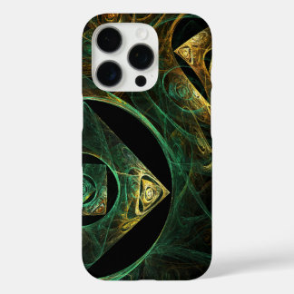 Magische Vibrationen Abstrakt Art iPhone 16 Pro Hülle