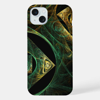Magische Vibrationen Abstrakt Art iPhone 15 Plus Hülle