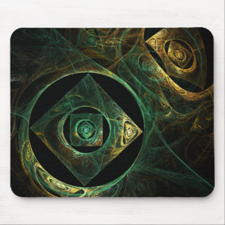 Magische Vibrationen Abstrakt Art Mousepad