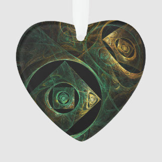 Magische Vibrationen Abstrakte Kunst Akrylisches H Ornament
