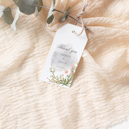 Magische Waldflora Gastgeschenk Hochzeit Geschenkt Geschenkanhänger