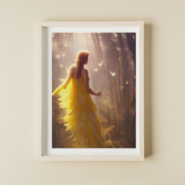 Magische Waldfreunde Digitale Kunst Poster (Von Creator hochgeladen)