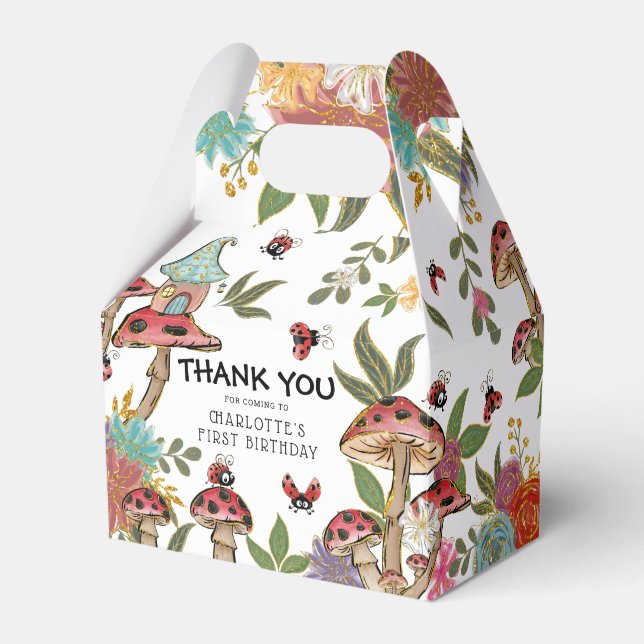 Magische Wasserfarbe Niedlich Ladybug Mädchen Gebu Geschenkschachtel (Vorderseite)