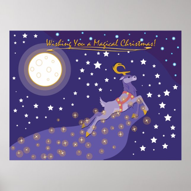 Magische Weihnachten Poster (Vorne)