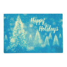 Magische Weihnachtsbaumen glückliche Ferien