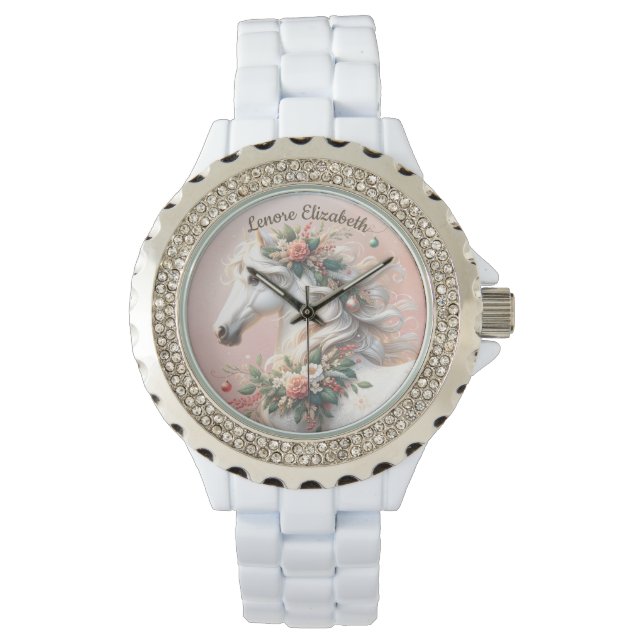 Magische Weihnachtsfeier Armbanduhr (Vorderseite)