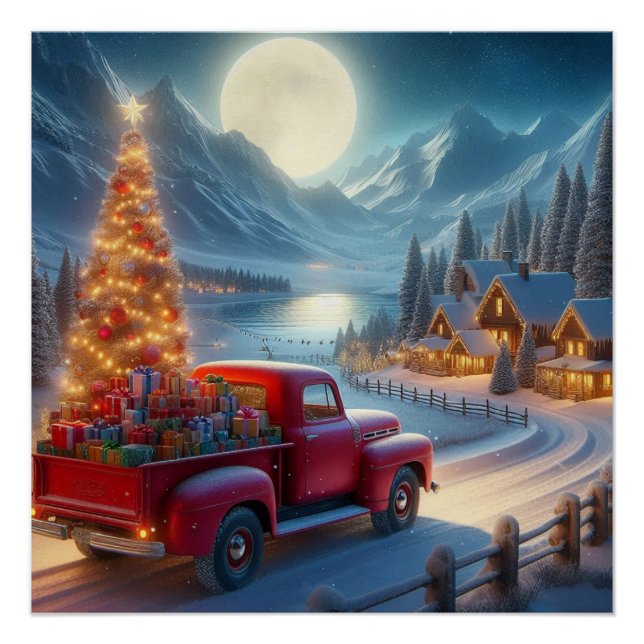 Magische Weihnachtsfeierablieferung Poster (Vorderseite)