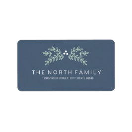 Magische Weihnachtsfrau-ID441 Adressaufkleber