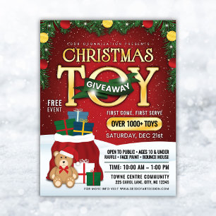 Magische Weihnachtsgeschenke-Verlosung: Santa-Tasc Flyer