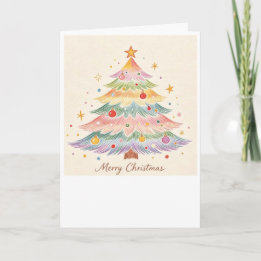 Magische Weihnachtskarte Karte