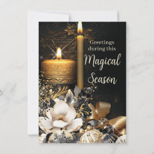 Magische Weihnachtskarten Feiertagskarte