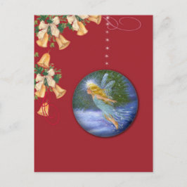 Magische Weihnachtsweihnachtskarte Feiertagspostkarte