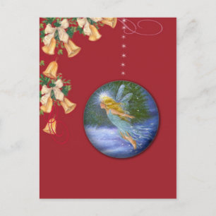 Magische Weihnachtsweihnachtskarte Feiertagspostkarte