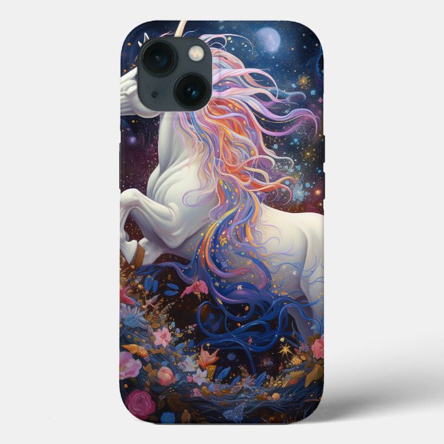 Magische Weiße Pferde Fantasie Kunst Case-Mate iPhone Hülle (Rückseite)