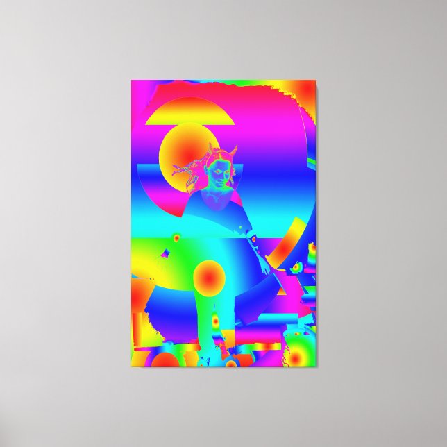 Magische Welt Leinwanddruck (Vorderseite)