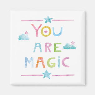 Magische Wolken Du bist magisch Magnet